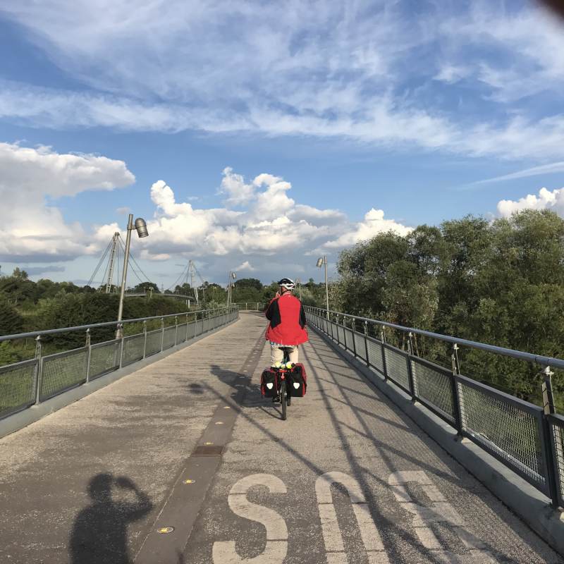 Fahrt Richtung Herrenkrug