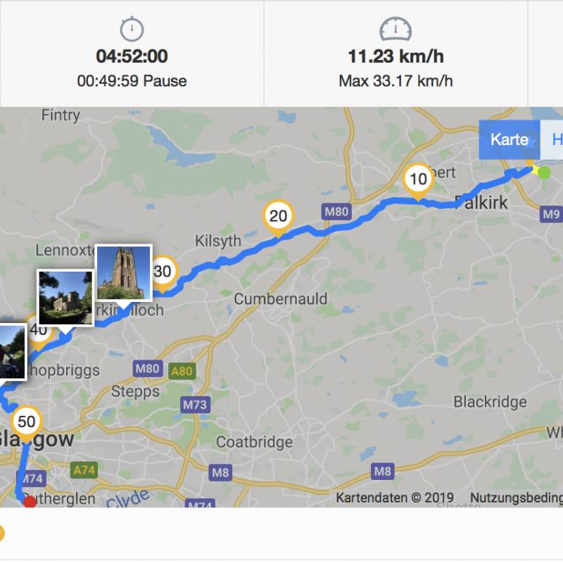 Schöner geht's von der Route her eigentlich kaum.