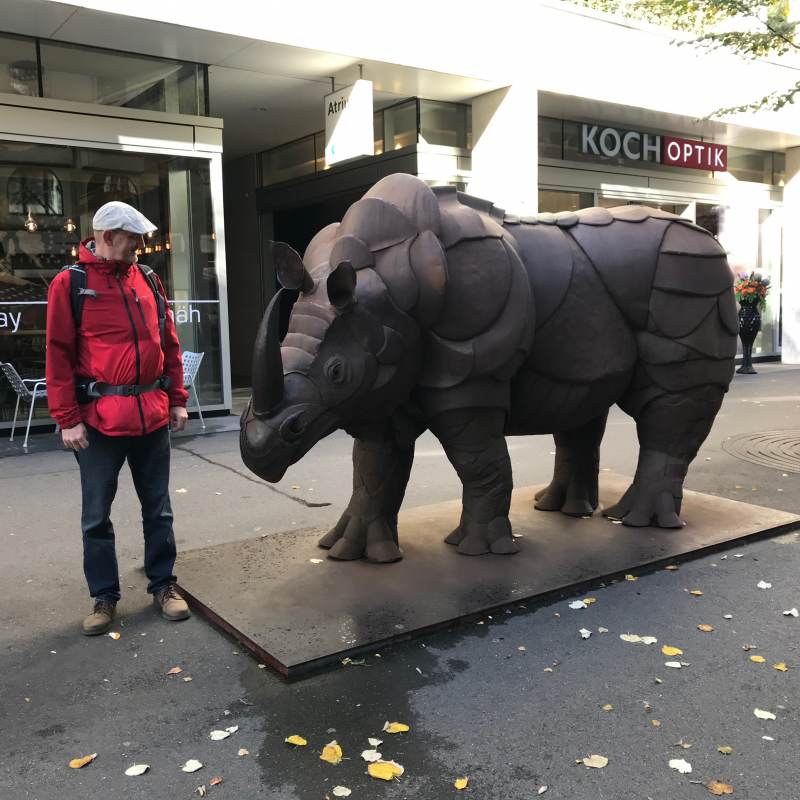 Begegnung der besonderen Art in Zürich